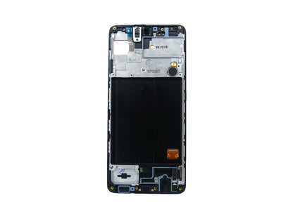 Samsung Galaxy A51 Display und Digitizer mit Rahmen Schwarz Service Pack