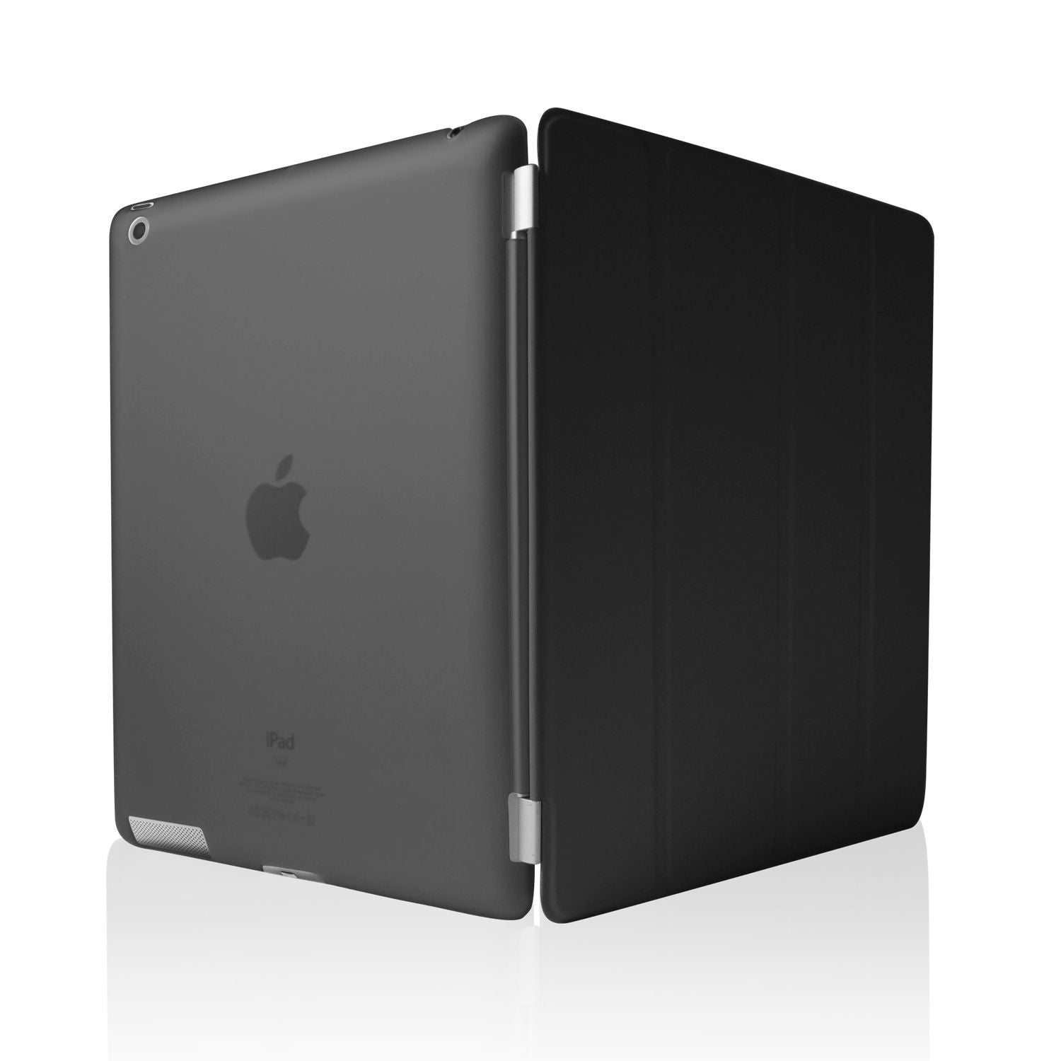 iPad 2 3 4 Smart Cover Case Schutz Hülle Schwarz