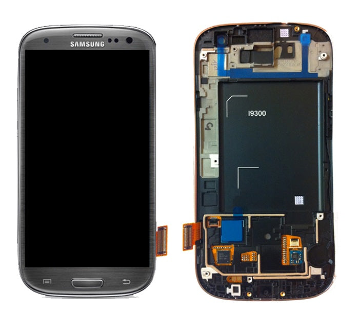 Samsung Galaxy S3 i9300 Display LCD Touchscreen Grau