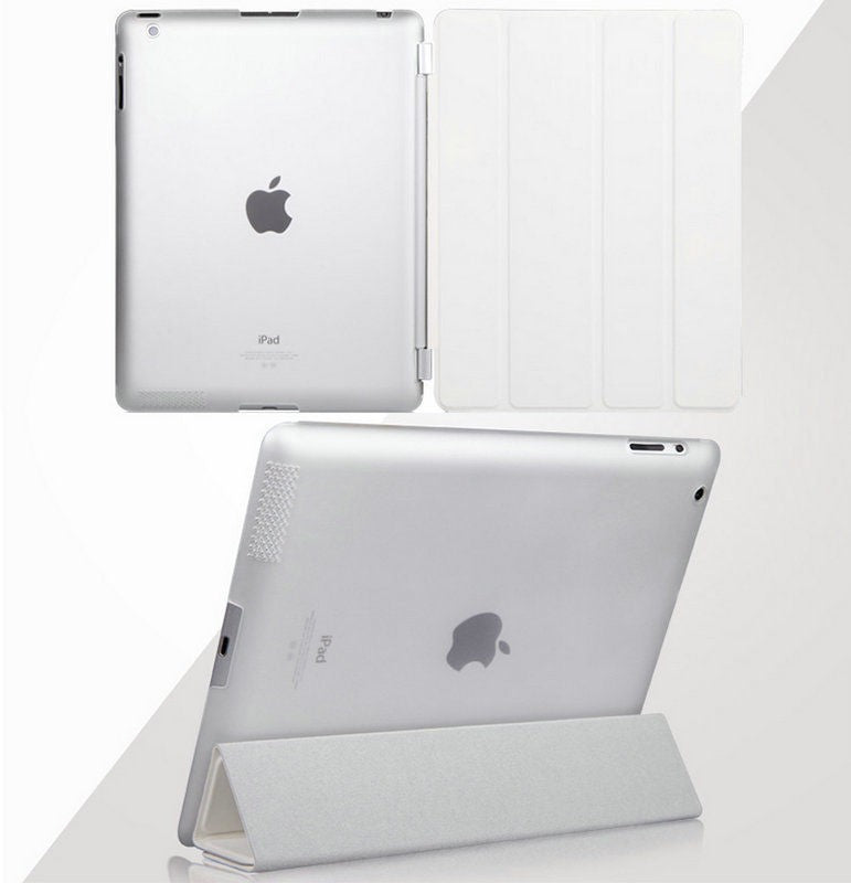 iPad 2 3 4 Smart Cover Case Schutz weiss