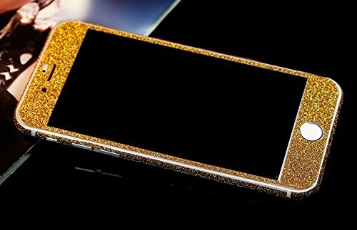 iphone 7 Gold Bling Aufkleber Schutz-Folie Sticker Skin