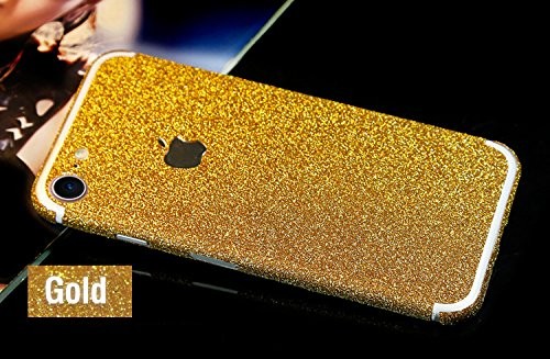 iphone 7 Gold Bling Aufkleber Schutz-Folie Sticker Skin