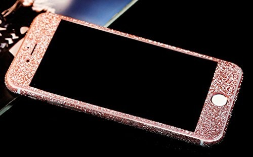 iphone 7 Rosegold Bling Aufkleber Schutz-Folie Sticker Skin
