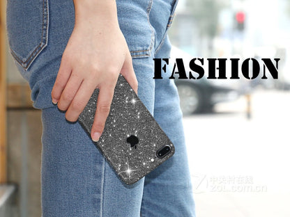 iphone 7 Plus Schwarz Bling Aufkleber Schutz-Folie Sticker Skin