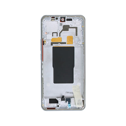 Xiaomi 12T 5G, 12T Pro 5G Display und Digitizer mit Rahmen, Silber, OEM