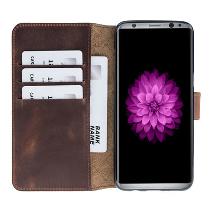 Bouletta Echt Leder Galaxy S8 Book Wallet