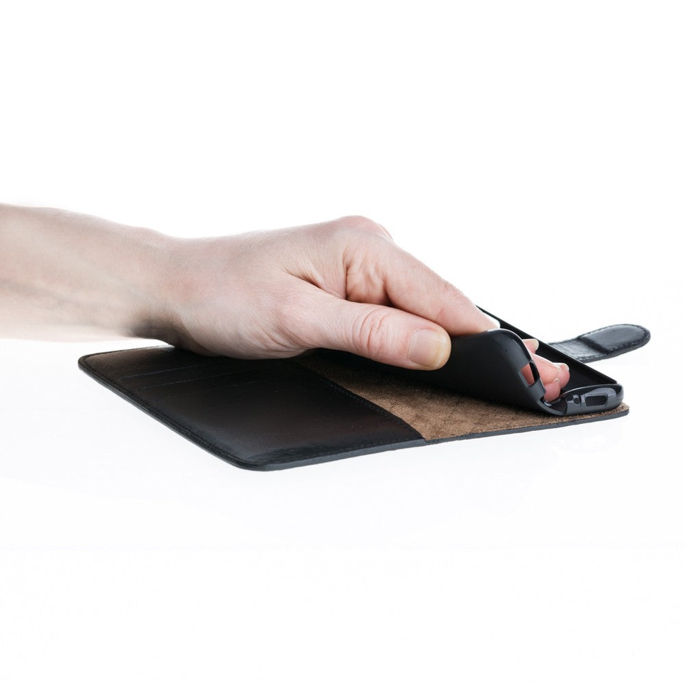 Bouletta Echt Leder Galaxy S8+ Book Wallet