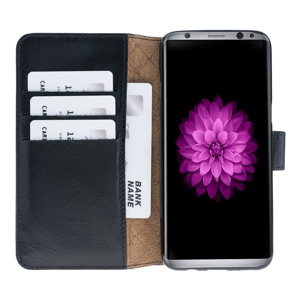 Bouletta Echt Leder Galaxy S8+ Book Wallet