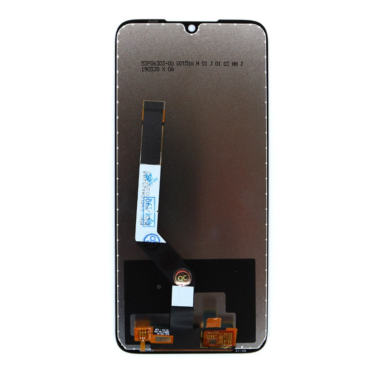 Xiaomi Redmi Note 7, Redmi Note 7 Pro Display und Digitizer ohne Rahmen, Schwarz, OEM