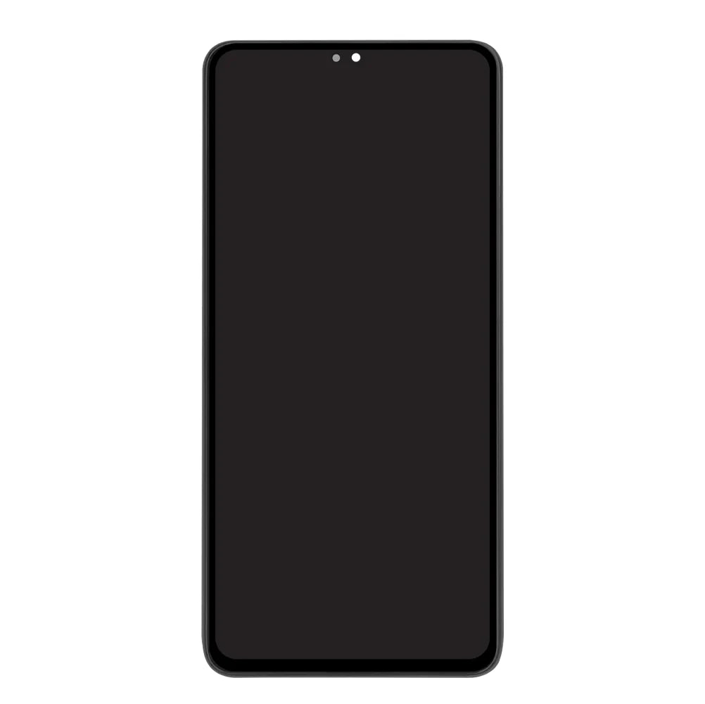 Samsung Galaxy A53 5G Display und Digitizer mit Rahmen Schwarz Soft-OLED - Phonebazaar