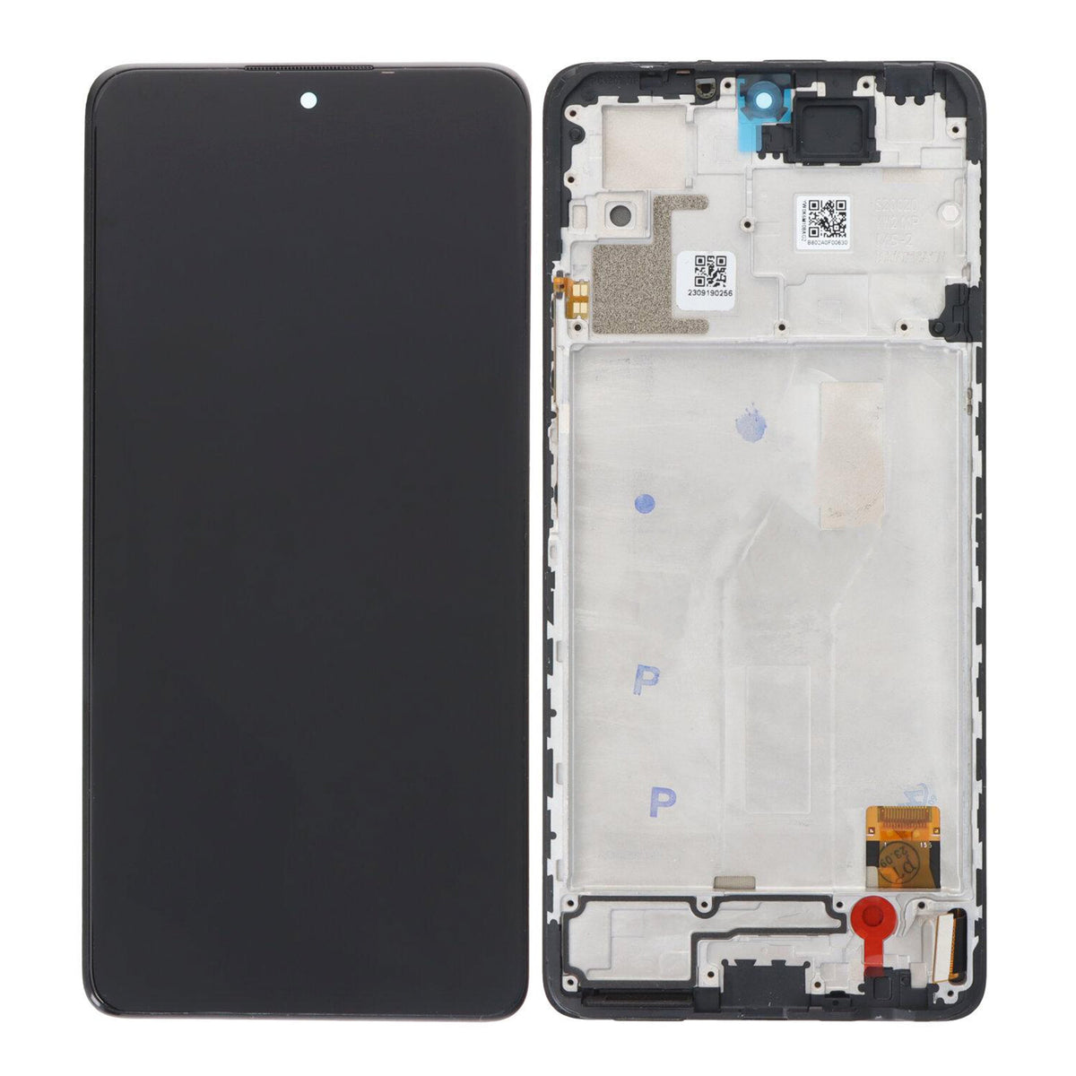 Xiaomi Redmi Note 10 Pro Display und Digitizer mit Rahmen Onyxgrau OEM