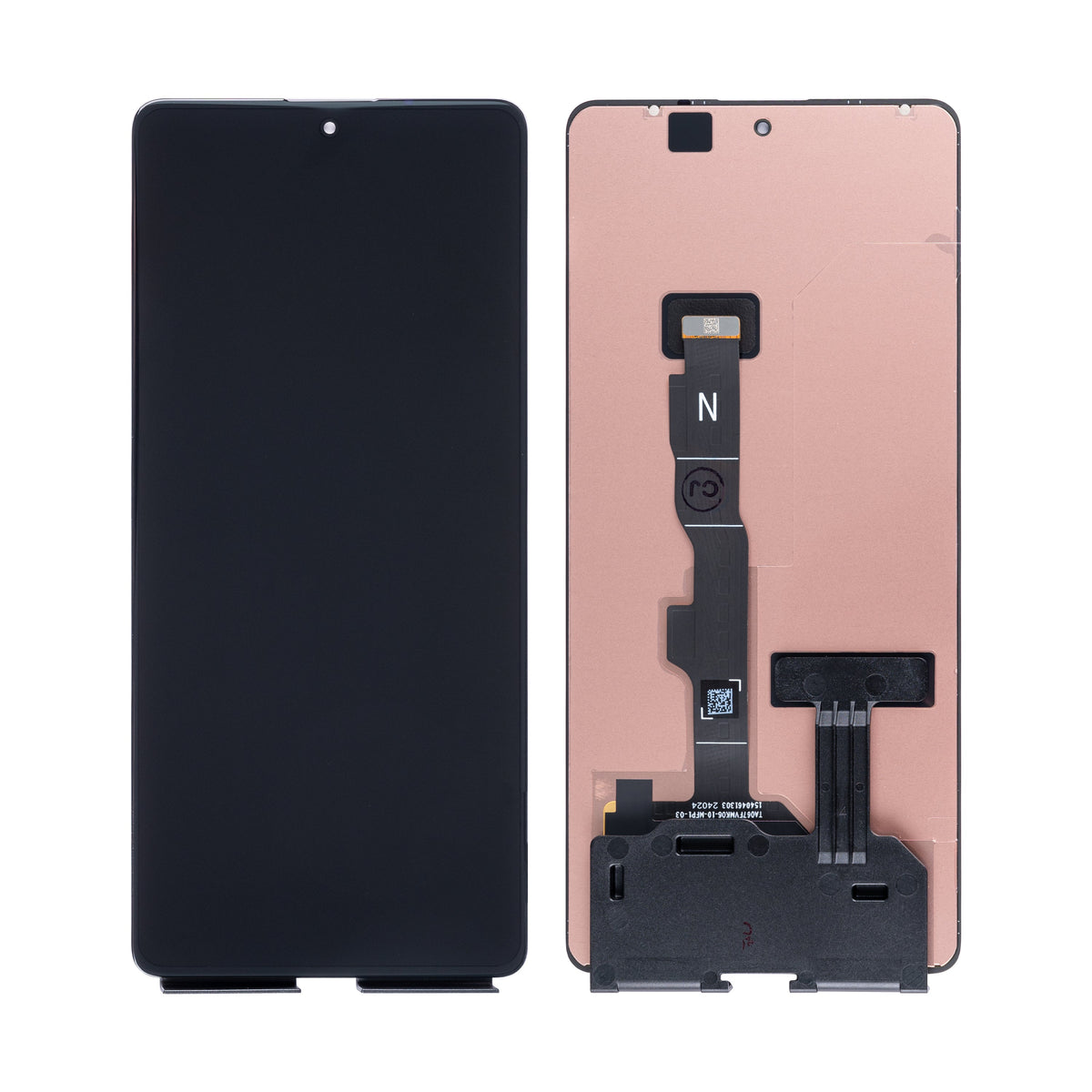 Xiaomi Redmi Note 13 5G Display und Digitizer ohne Rahmen, Schwarz, OEM