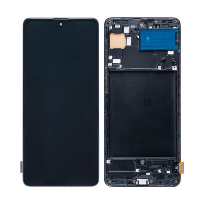 Samsung Galaxy A71 Soft OLED Display (OEM-Qualität, mit Rahmen