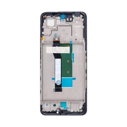 Xiaomi Redmi Note 12T Pro Display und Digitizer mit Rahmen, Schwarz, OEM