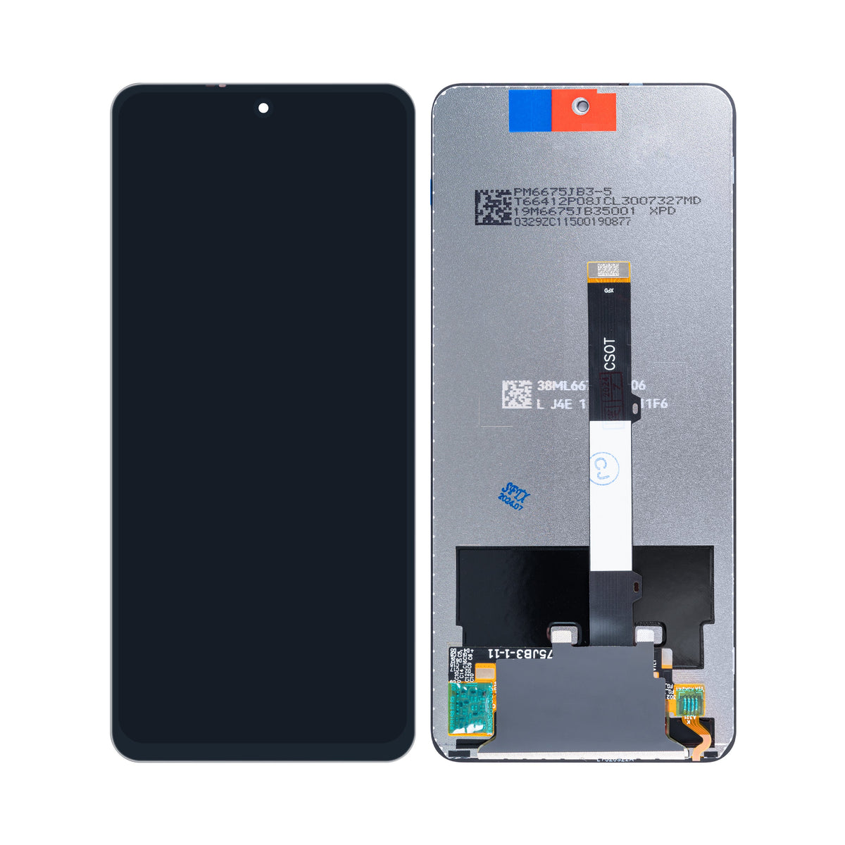 Xiaomi Poco X3 Pro Display und Digitizer ohne Rahmen, Phantom Black OEM