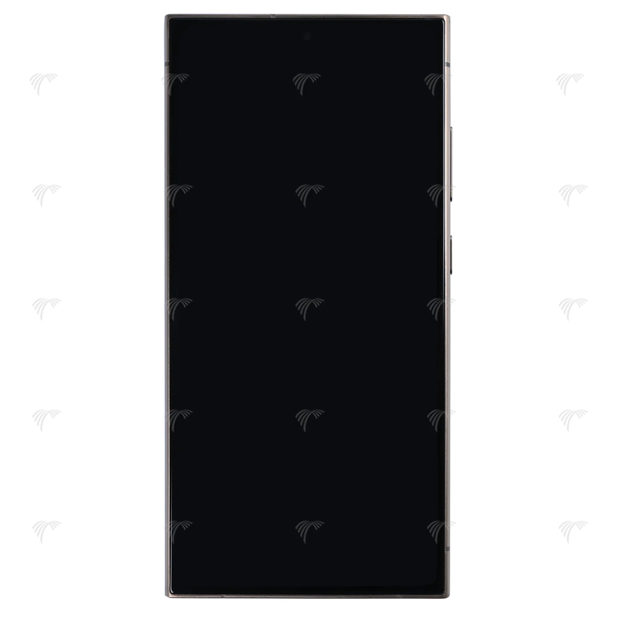 Samsung Galaxy S24 Ultra Display und Digitizer mit Rahmen Titan-Gelb SOFT-OLED - Phonebazaar