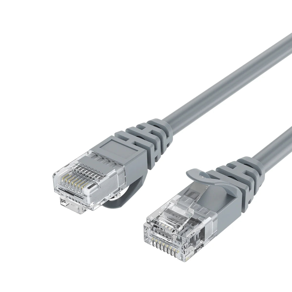 Rixus  Ethernet Kabel Cat 6 UTP – 2 Meter, Grau - Phonebazaar