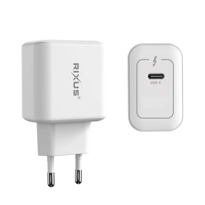 Rixus RXHC25 25W USB-C Power Adapter – Weiss - Phonebazaar