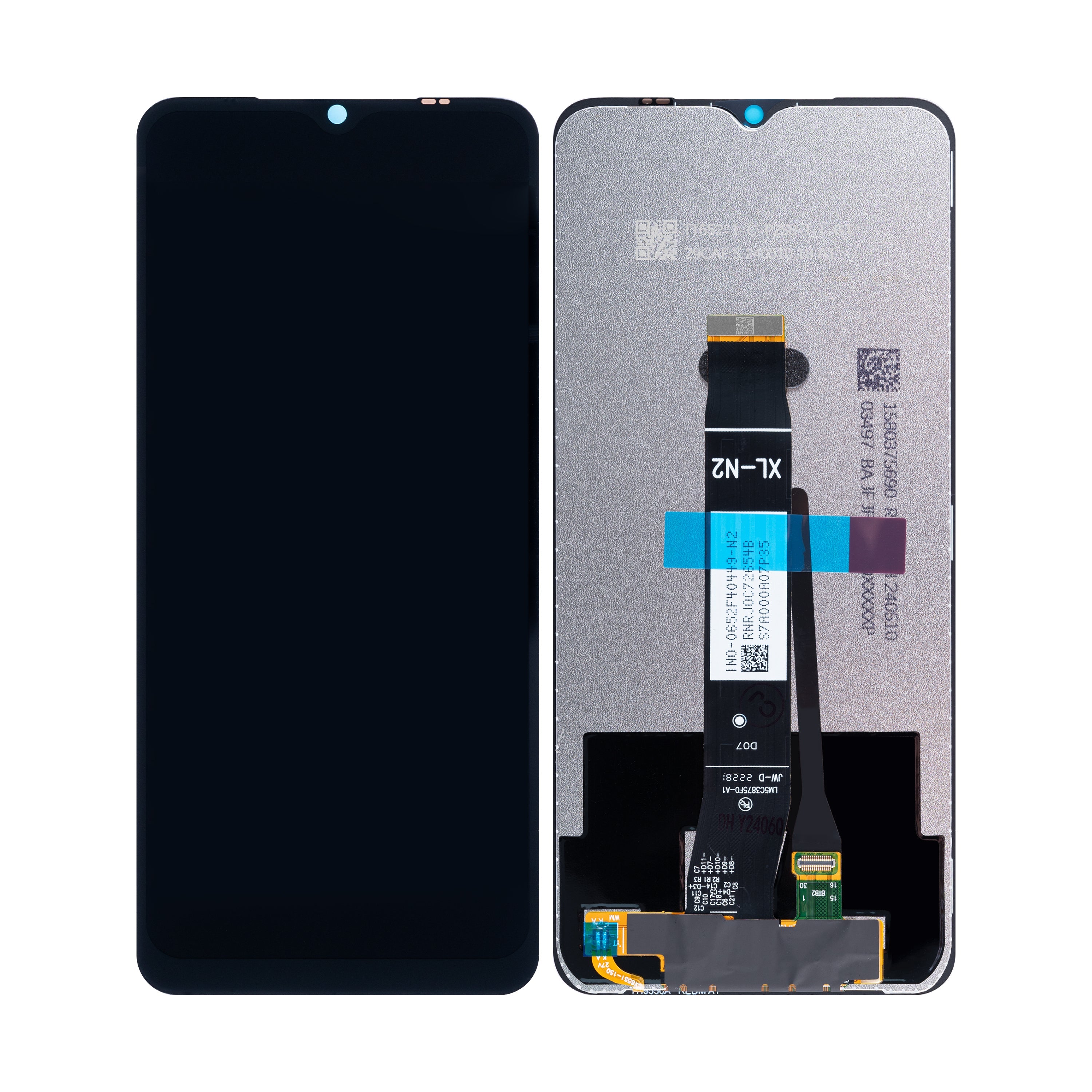 Xiaomi Redmi A1, A1 Plus Display und Digitizer ohne Rahmen, Schwarz, OEM