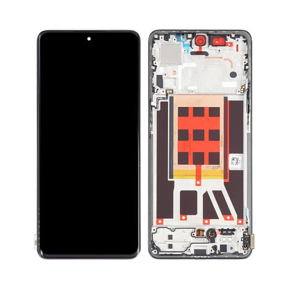 Oppo Reno9, Reno9 Pro Display And Digitizer With Frame Black OEM