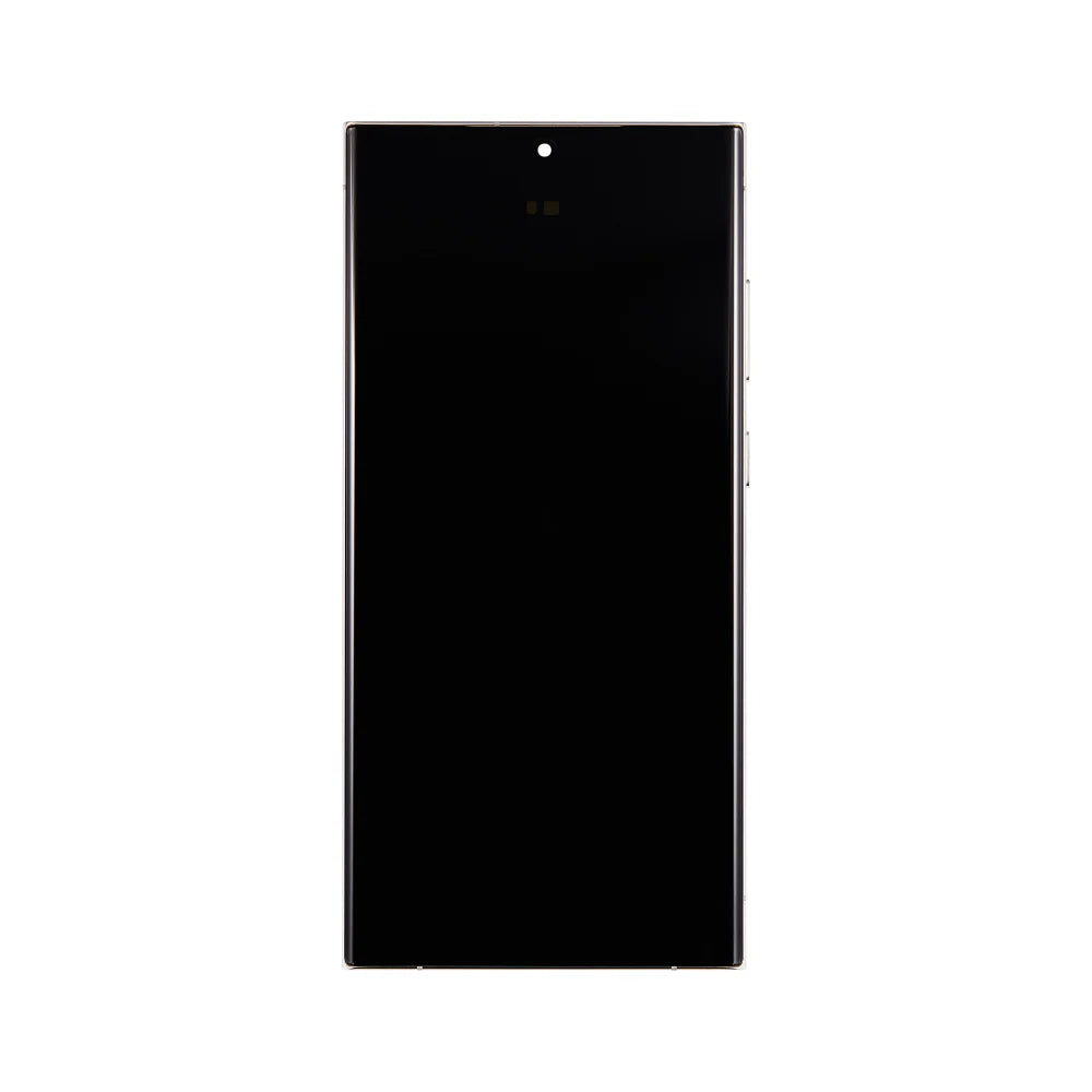 Samsung Galaxy S23 Ultra Display und Digitizer Cremefarbe, zusammengebaut - Phonebazaar