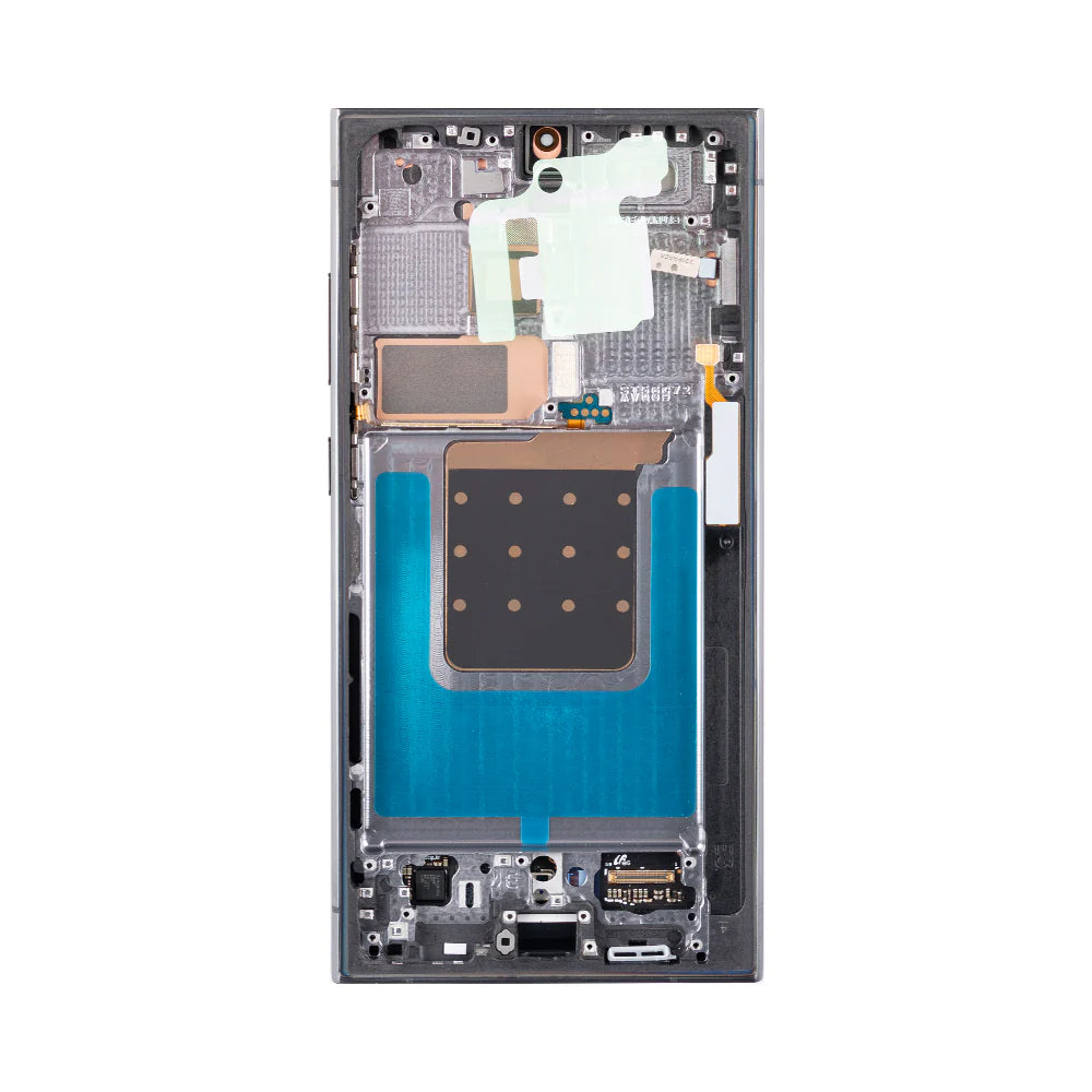 Samsung Galaxy S24 Ultra Display und Digitizer Titan Schwarz Zusammengebaut - Phonebazaar