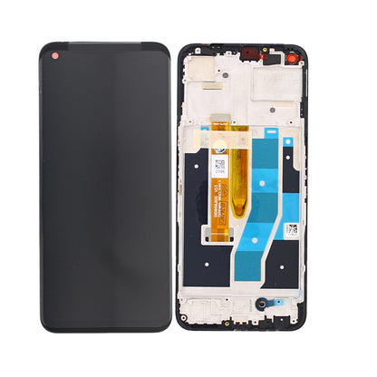 Oppo K10x Display And Digitizer With Frame Black OEM