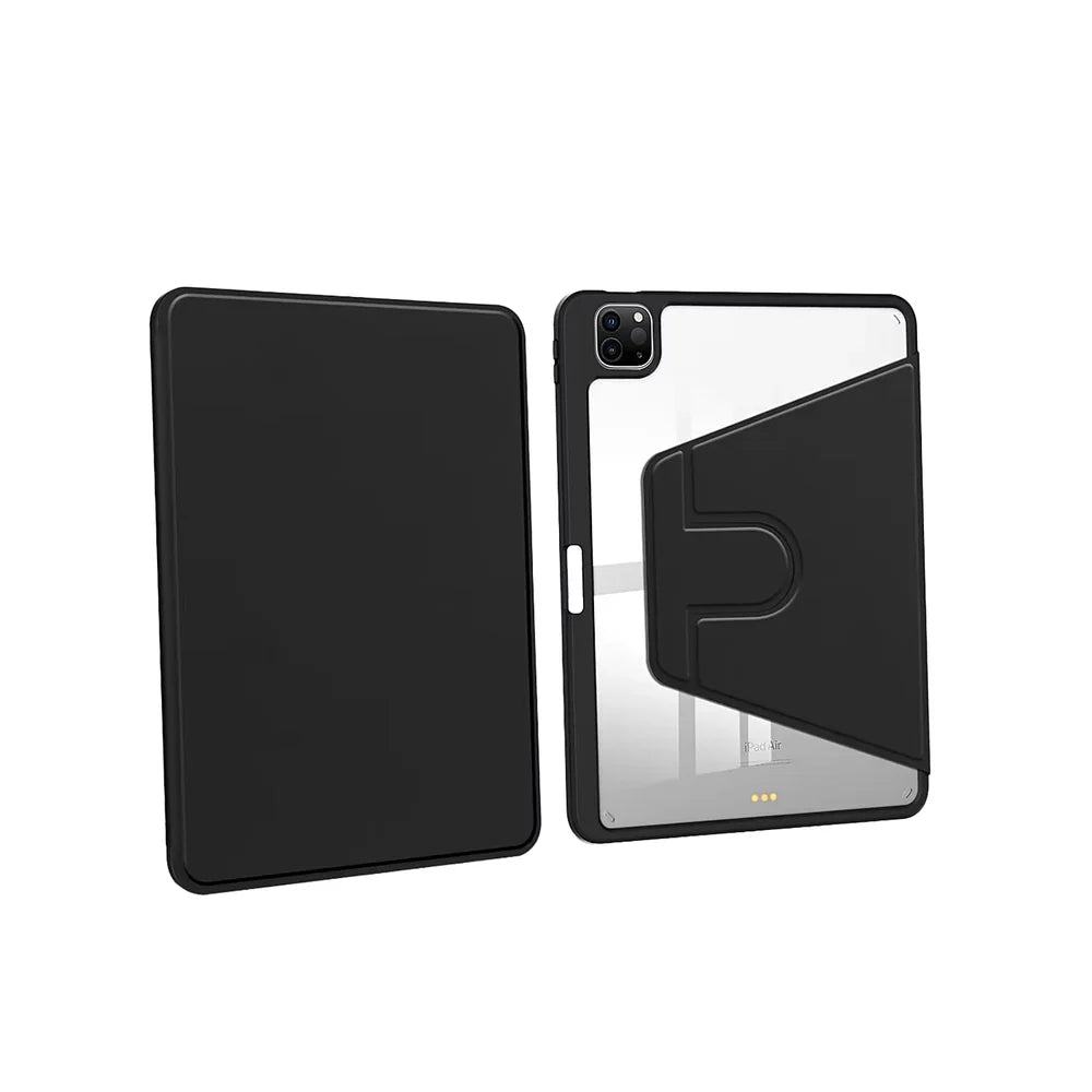 PU Leder Schutzhülle für iPad Air &amp; Pro 11" – Schwarz