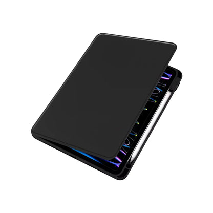 PU Leder Schutzhülle für iPad Air &amp; Pro 11" – Schwarz