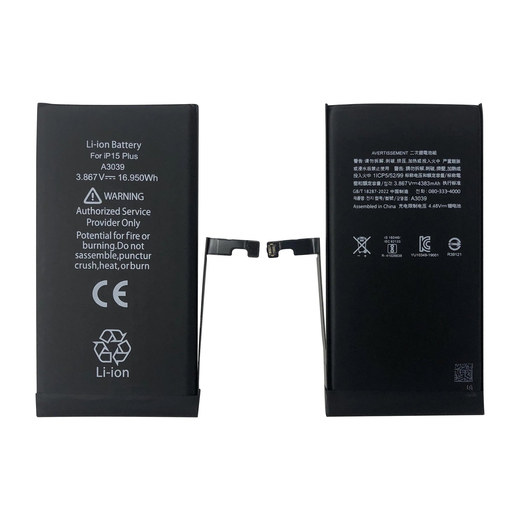 Für iPhone 15 Plus Diagnose durchführen Akku OEM