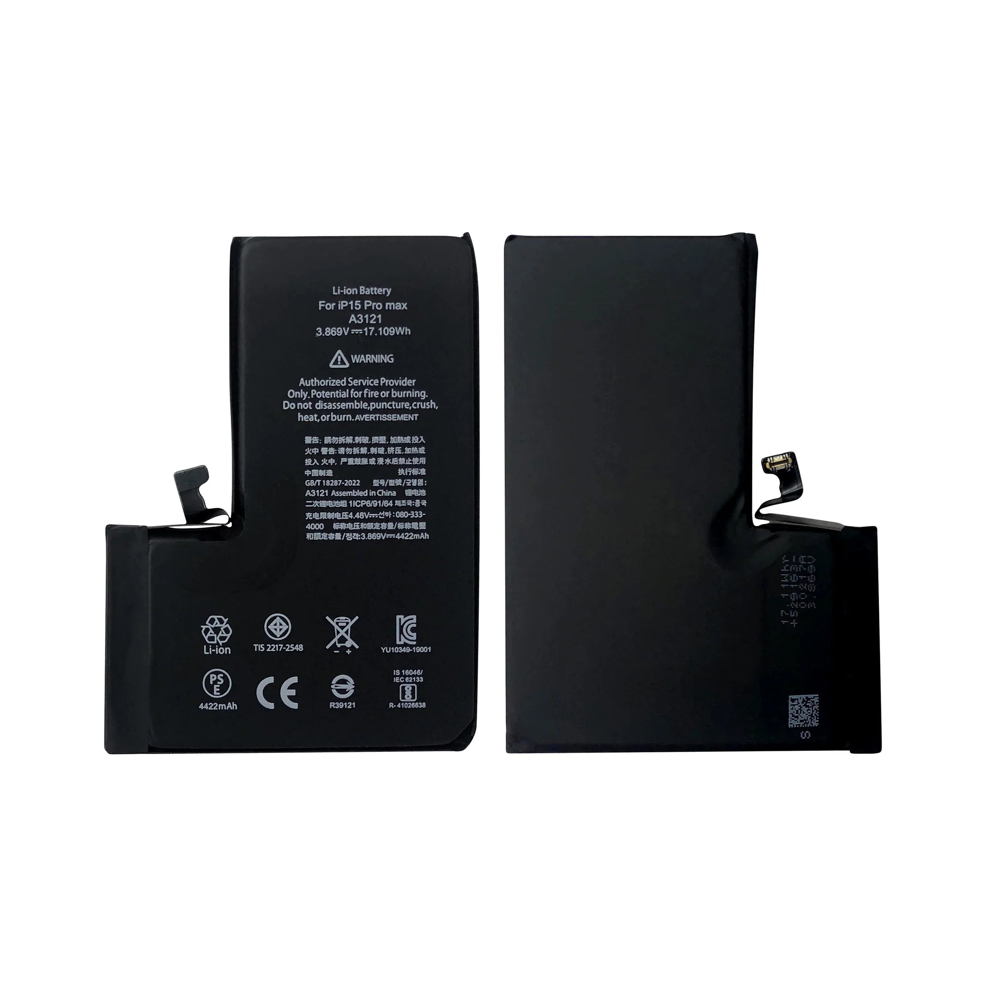 iPhone 15 Pro Max – mit TI-Chip (4422 mAh)/ Akku