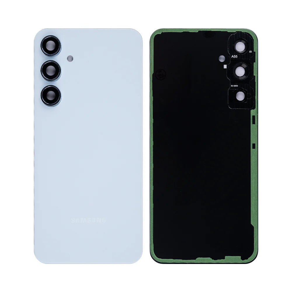 Samsung Galaxy A55 5G A556B Rückabdeckung OEM (mit Linse) – Alle Farben - Phonebazaar