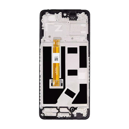 Oppo A2 Display und Digitizer mit Rahmen, Schwarz, OEM