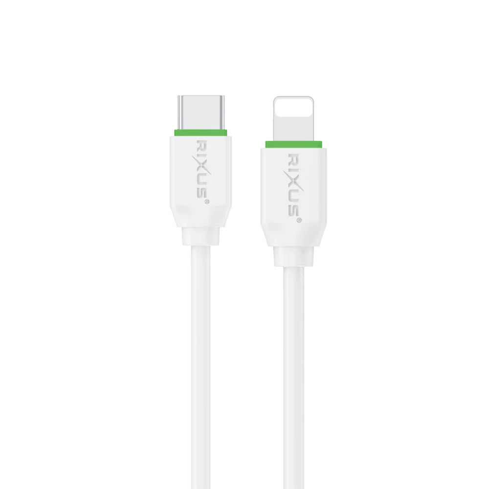 Rixus RX2017AC 3 Meter USB auf Type-C Daten- und Schnellladekabel