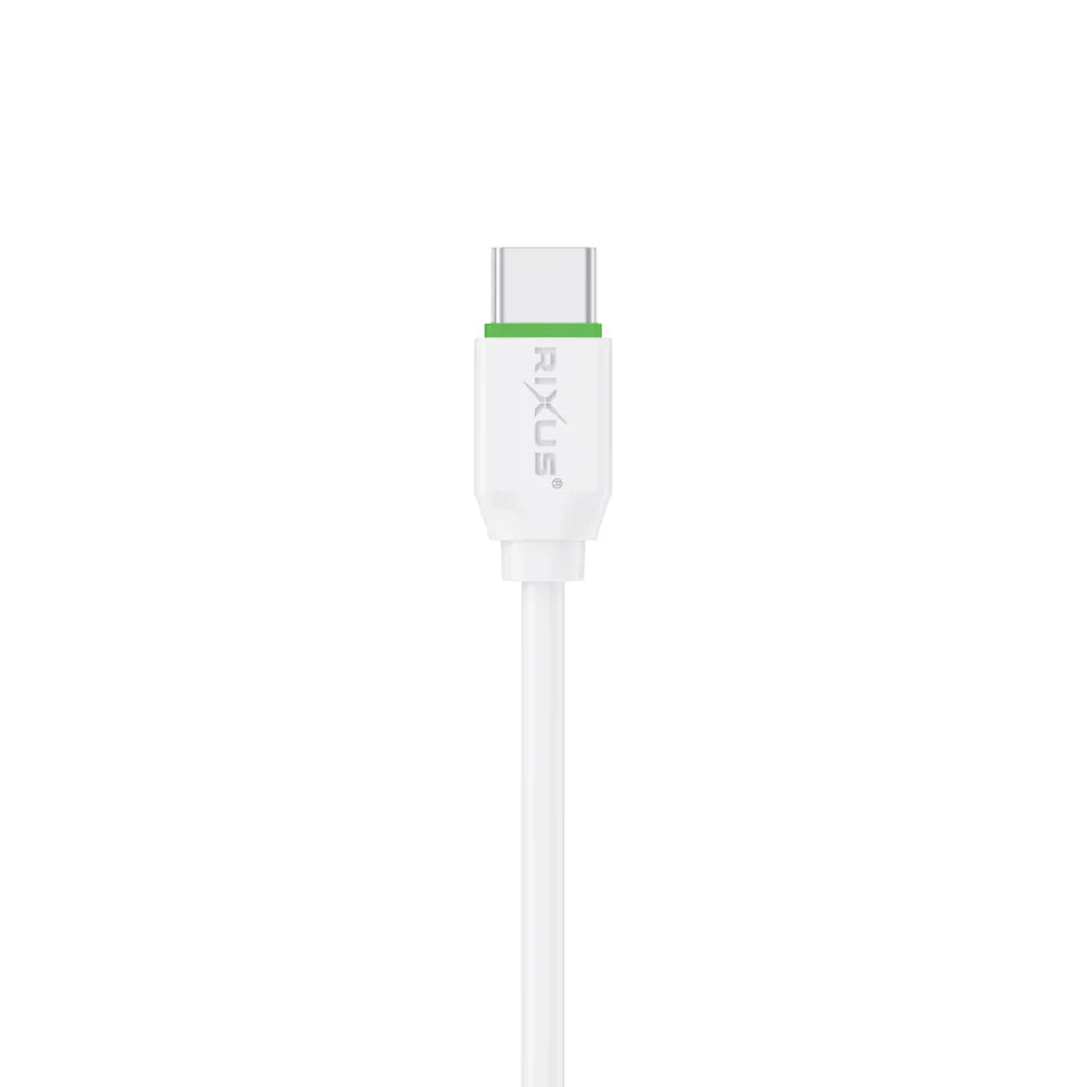 Rixus RX2017AC 3 Meter USB auf Type-C Daten- und Schnellladekabel