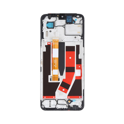 Oppo A56s, A57 Display und Digitizer mit Rahmen, schwarz, OEM