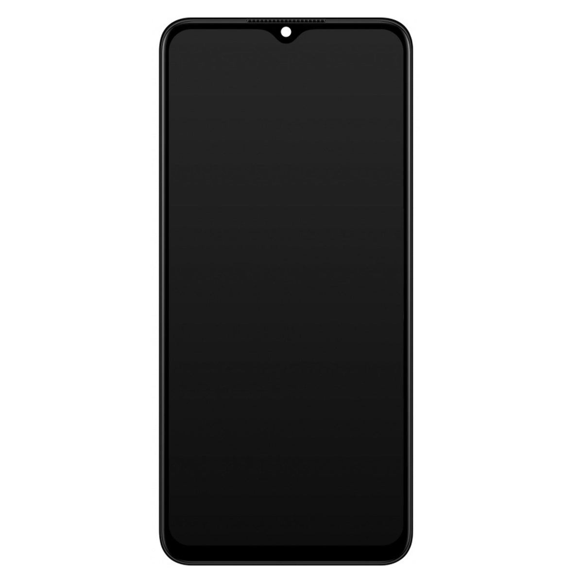 Oppo A56s, A57 Display und Digitizer mit Rahmen, blau, OEM