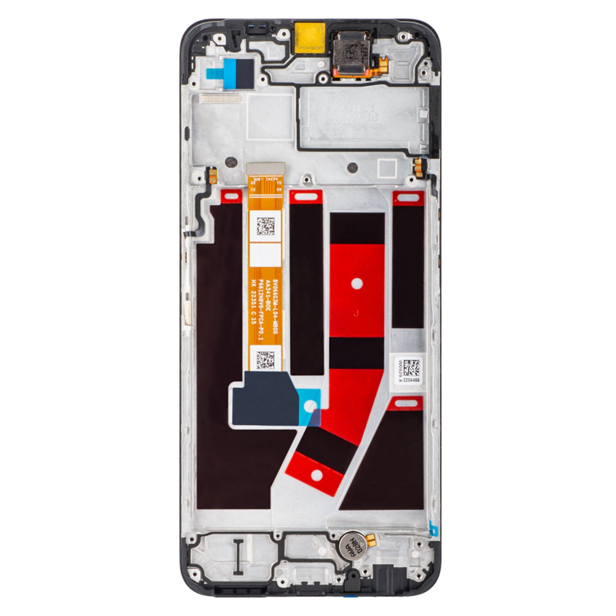 Oppo A56s, A57 Display und Digitizer mit Rahmen, blau, OEM