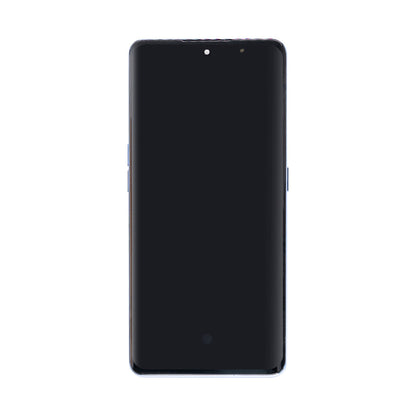 Oppo A1 Pro Display und Digitizer mit Rahmen, blau, OEM