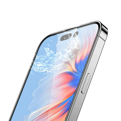 Rixus, iPhone 16 Pro Max Gehärtetes Glas (Gekrümmter Rand)
