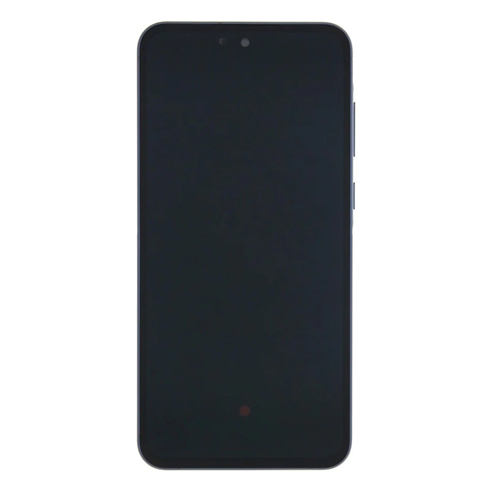 Samsung Galaxy A55 5G Original Display Blau (Service Pack, mit Rahmen) - Phonebazaar