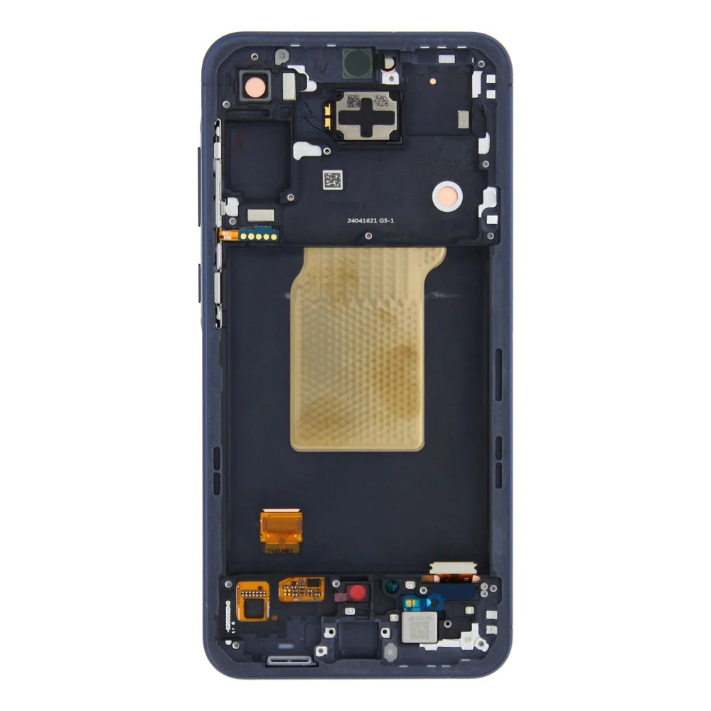 Samsung Galaxy A55 5G Original Display Blau (Service Pack, mit Rahmen) - Phonebazaar