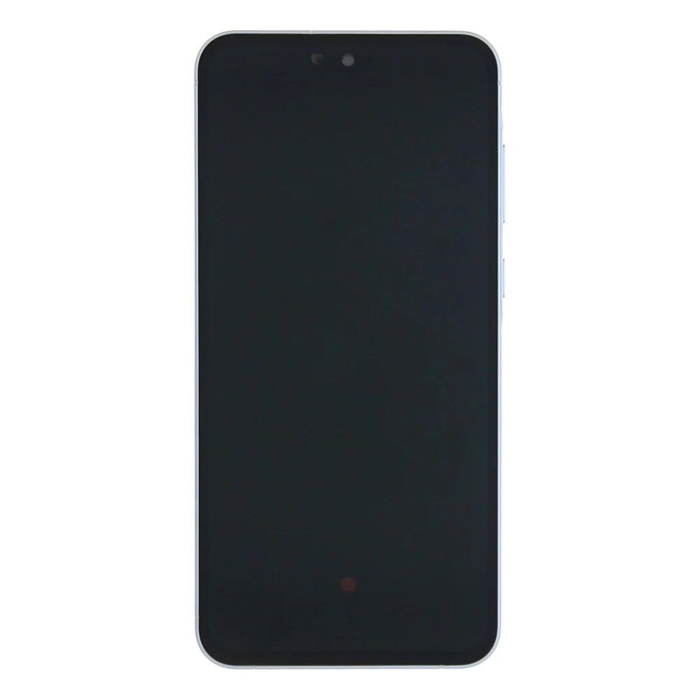 Samsung Galaxy A55 5G Original Display Blau (Service Pack, mit Rahmen) - Phonebazaar