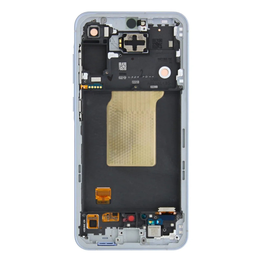 Samsung Galaxy A55 5G Original Display Blau (Service Pack, mit Rahmen) - Phonebazaar