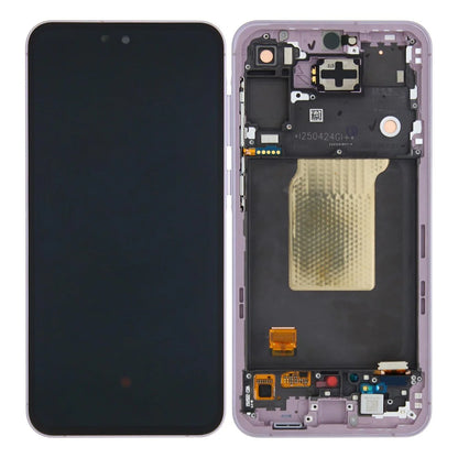 Samsung Galaxy A55 5G Original Display Lila (Service Pack, mit Rahmen) - Phonebazaar