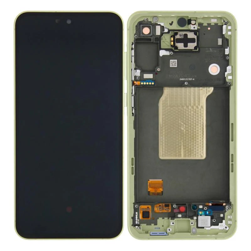 Samsung Galaxy A55 5G Soft-OLED Display Blau (mit Rahmen) - Phonebazaar