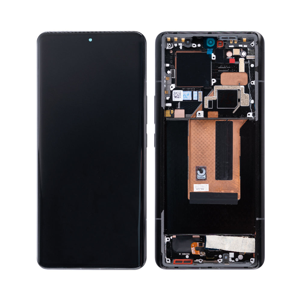Xiaomi 13 Ultra Display And Digitizer With Frame Black OEM