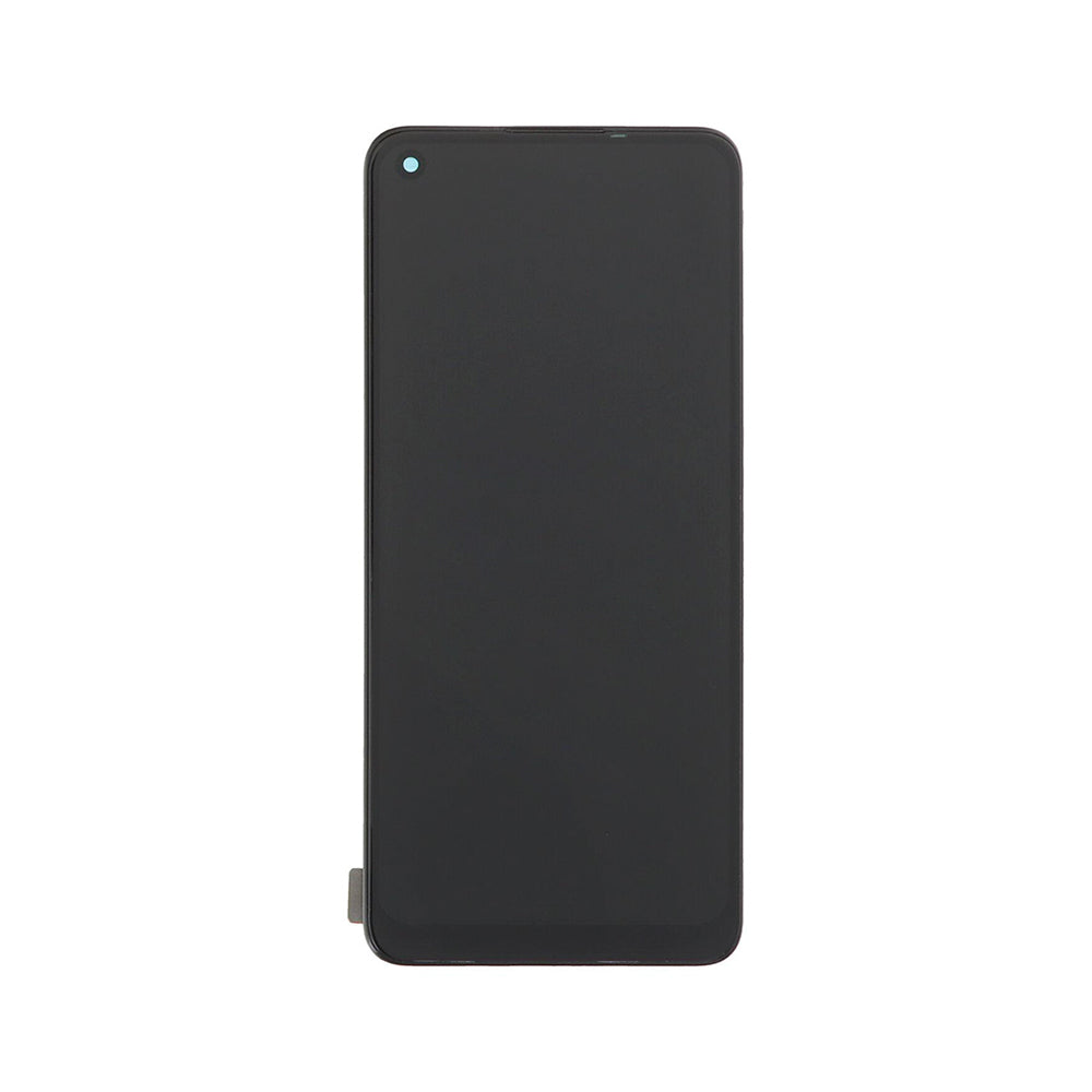 Oppo A78 4G Display und Digitizer mit Rahmen, Nebelschwarz (OEM)
