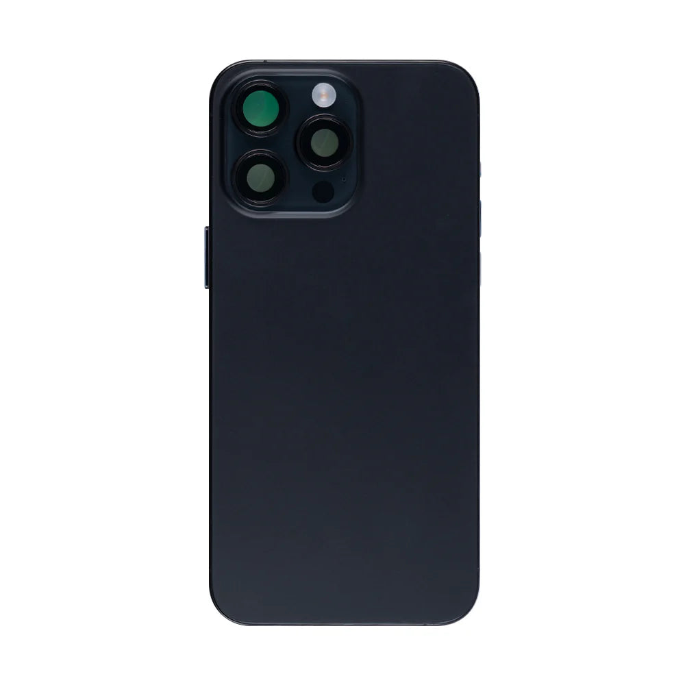 iPhone 15 Pro Max – inkl. aller Kleinteile, ohne Akku und Rückkamera (Schwarz – Titanium)