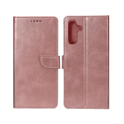 Rixus Book Case Wallet Case für Samsung Galaxy S24 FE Rosegold